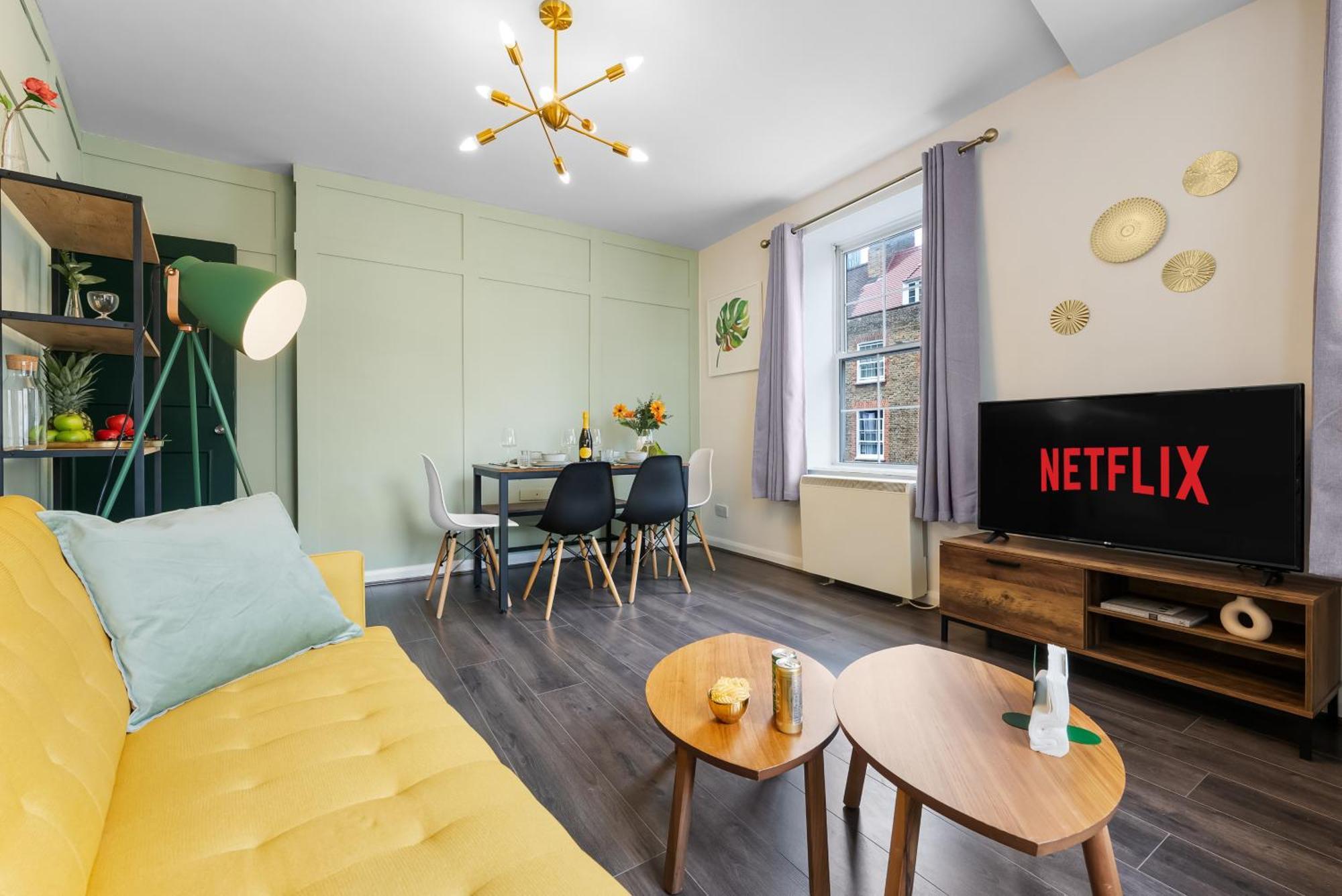 Chic 2 Bedroom Apartment Near Liverpool Street By Gold Stays London Luaran gambar